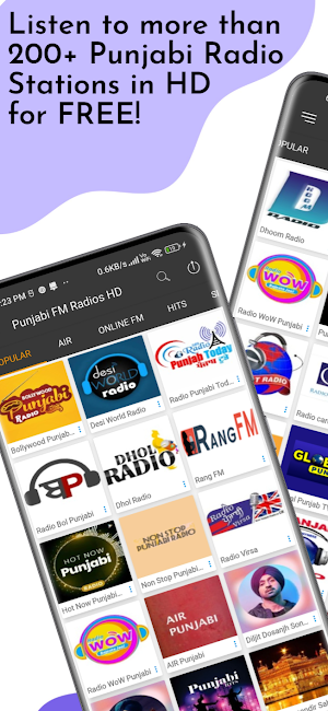 Punjabi FM Radios HD Screenshot 0
