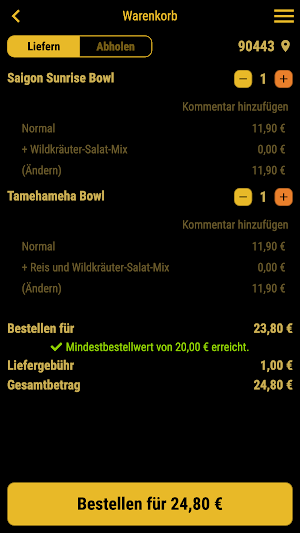 Dai Poke & Fusion Delivery Screenshot 2