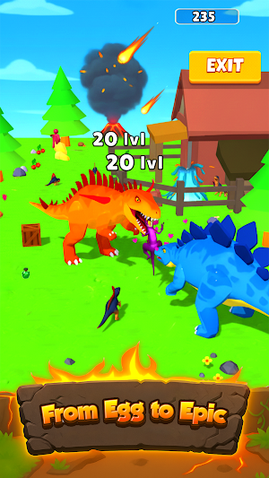 Dino Evolution : Merge Game Screenshot 3