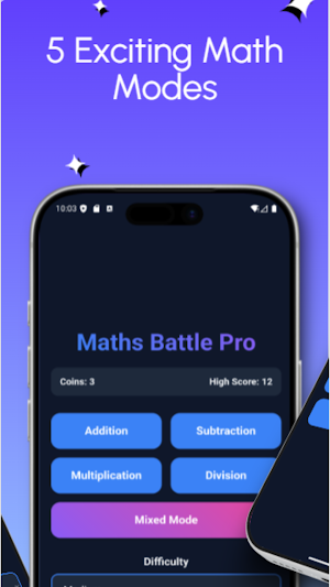 Maths Battle Pro Screenshot 1