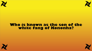 Ninja Anime Quiz Screenshot 0