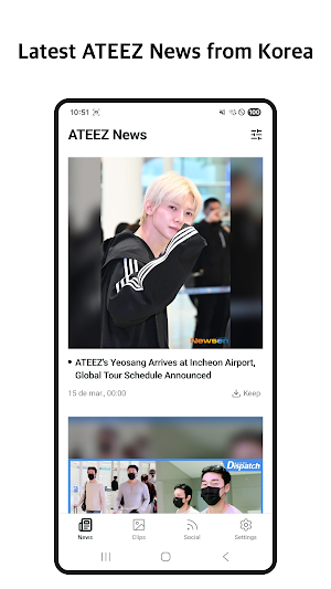 ATEEZ News Screenshot 0