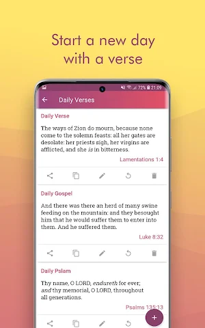 Daily Devotional Bible - Morning & Evening Offline Screenshot 3