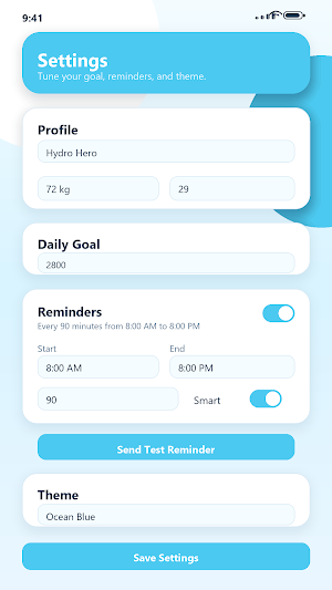 Hydro Reminder Screenshot 3