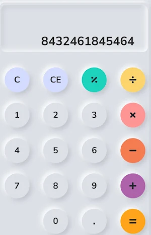 الة حاسبه دون انترنتcalculator Screenshot 1