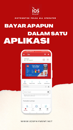 IOS Payment - Agen Pulsa, PPOB Screenshot 1