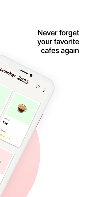 Lattelog: Coffee Journal Screenshot 1