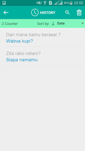 Shona Indonesian Translator Screenshot 3