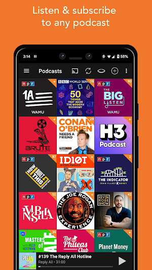 Podcast Addict Screenshot 2