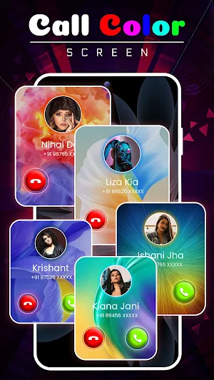 Color Call Screen: Call Themes Screenshot 3