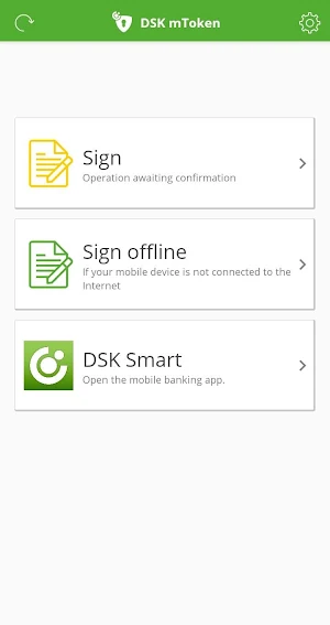 DSK mToken Screenshot 0