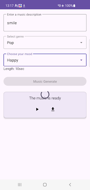 Aria - AI music generator Screenshot 3