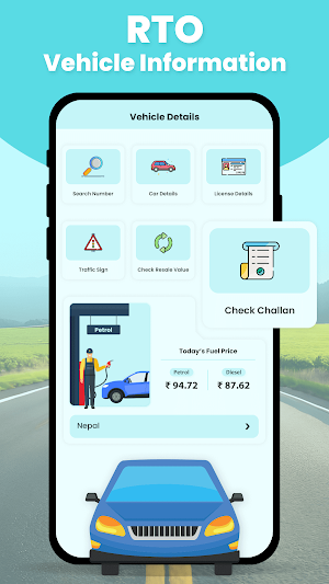 Vehicle Info App - RTO Challan Screenshot 0