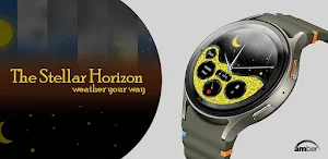 The Stellar Horizon Watch Face Screenshot 2