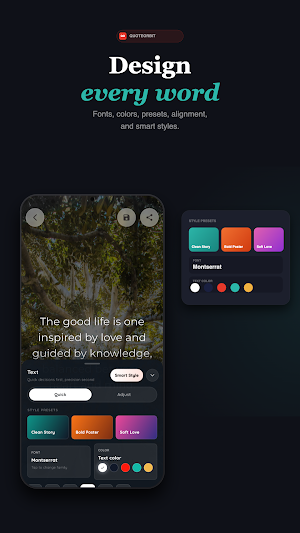 Quote Orbit: Quote Maker Screenshot 3