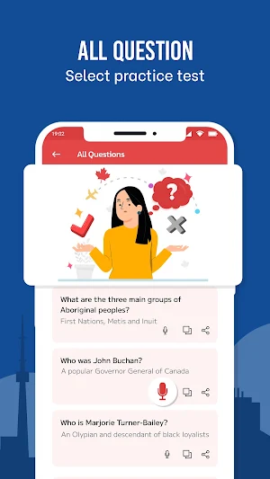 Canada Citizenship Quiz Screenshot 3