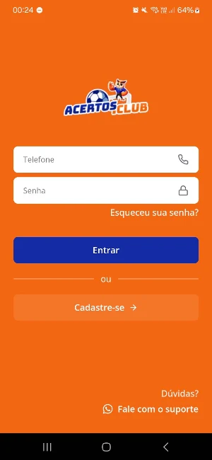 Acertos.club Screenshot 2