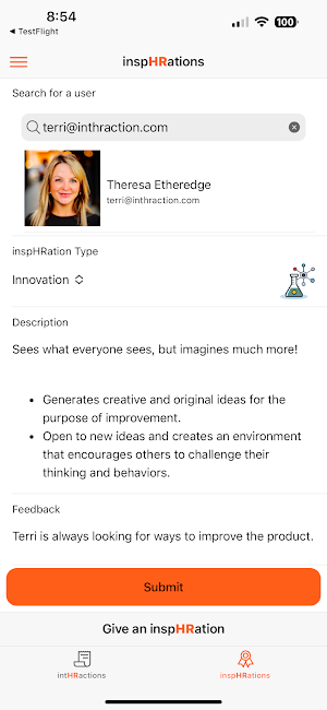 intHRaction Screenshot 1