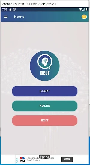 DELF DALF French exam 500 questions leaderboard Screenshot 1