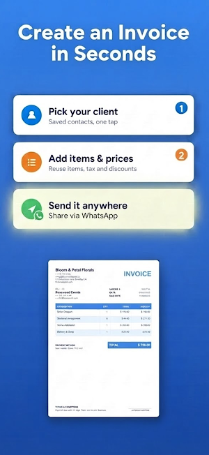 Invoice Maker & Billing App Screenshot 1