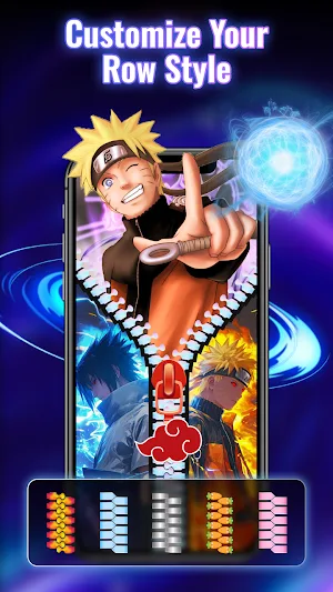 Zip Lock Screen: Zipper Style Screenshot 2