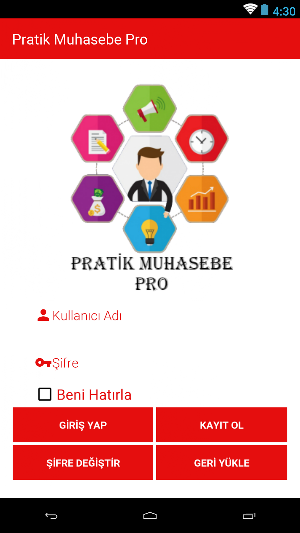Pratik Muhasebe (Pro) Screenshot 0
