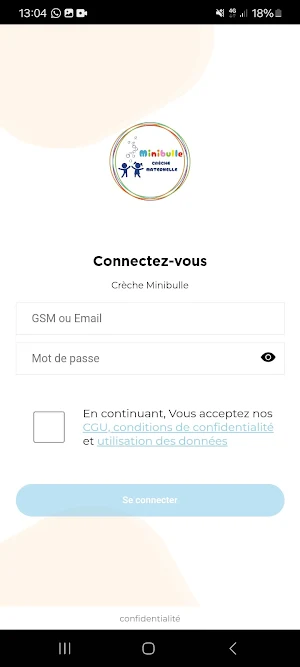 Crèche Minibulle Screenshot 1