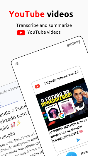 Sintesy - Transcribe+Summarize Screenshot 2
