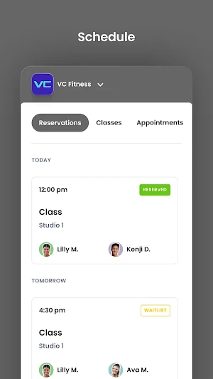 VC Fitness Screenshot 2
