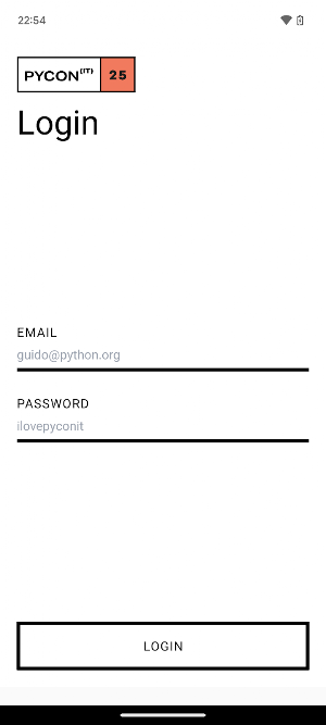 PyCon Italia Screenshot 0
