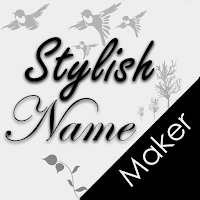 Stylish Text Letter Style Art