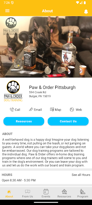 Paw & Order Dog Training Screenshot 1