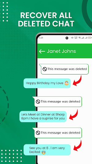 Recover Deleted Messages Screenshot 0
