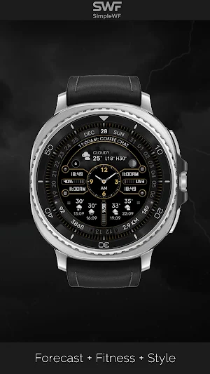Weather Forecast Watch Face Screenshot 3