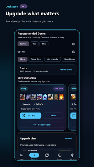 DeckStore: Decks for CR Screenshot 1