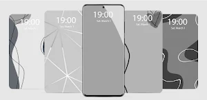 Grey Live Wallpaper Parallax Screenshot 0