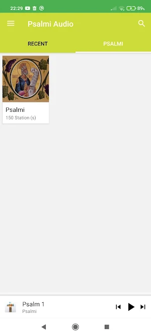 PSALMI Audio in Limba Romana Screenshot 1