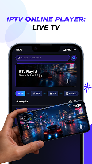IPTV Online Player: Live TV Screenshot 0