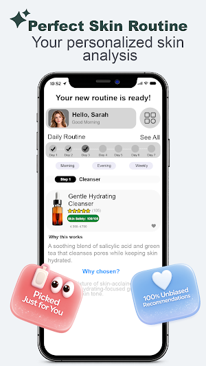 Face Scan: Skincare Scanner Screenshot 1