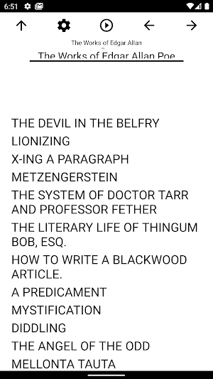 Book, The Works of Edgar Allan Poe Screenshot 0
