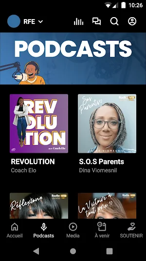 RFE - Radio Chrétienne Screenshot 1