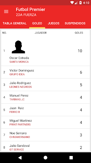 Premier Futbol Screenshot 3