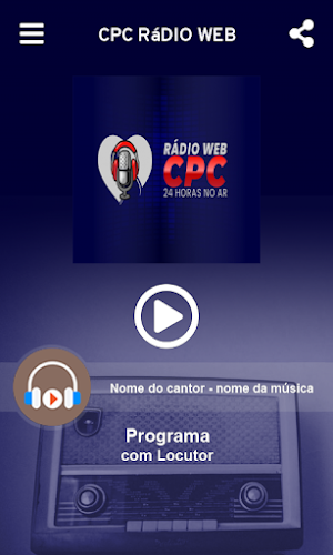 CPC Rádio Web Screenshot 0