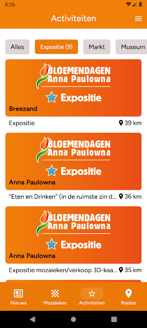 bloemendagen Screenshot 2