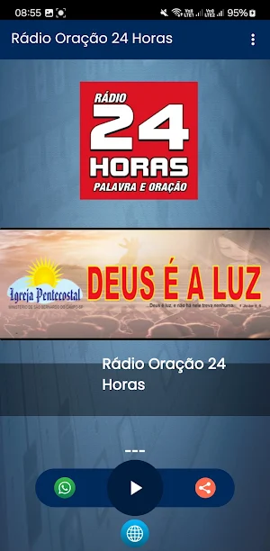 Rádio Oração 24 Horas Screenshot 1
