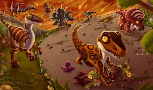 Dino Survival Run Screenshot 0