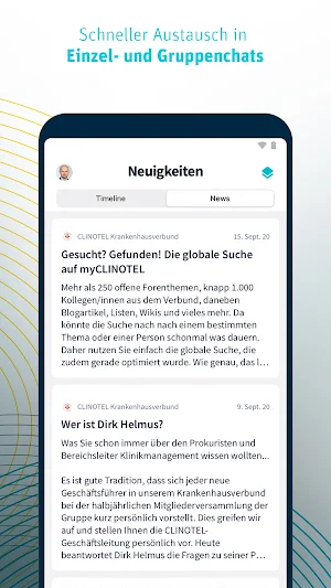 myCLINOTEL Screenshot 3