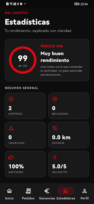 MG Logistic Courier Screenshot 1
