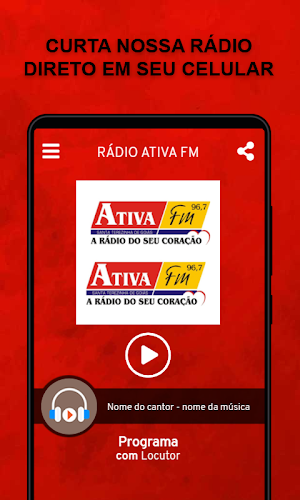 RÁDIO ATIVA FM Screenshot 0