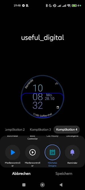 Informative Digital Watchface Screenshot 2